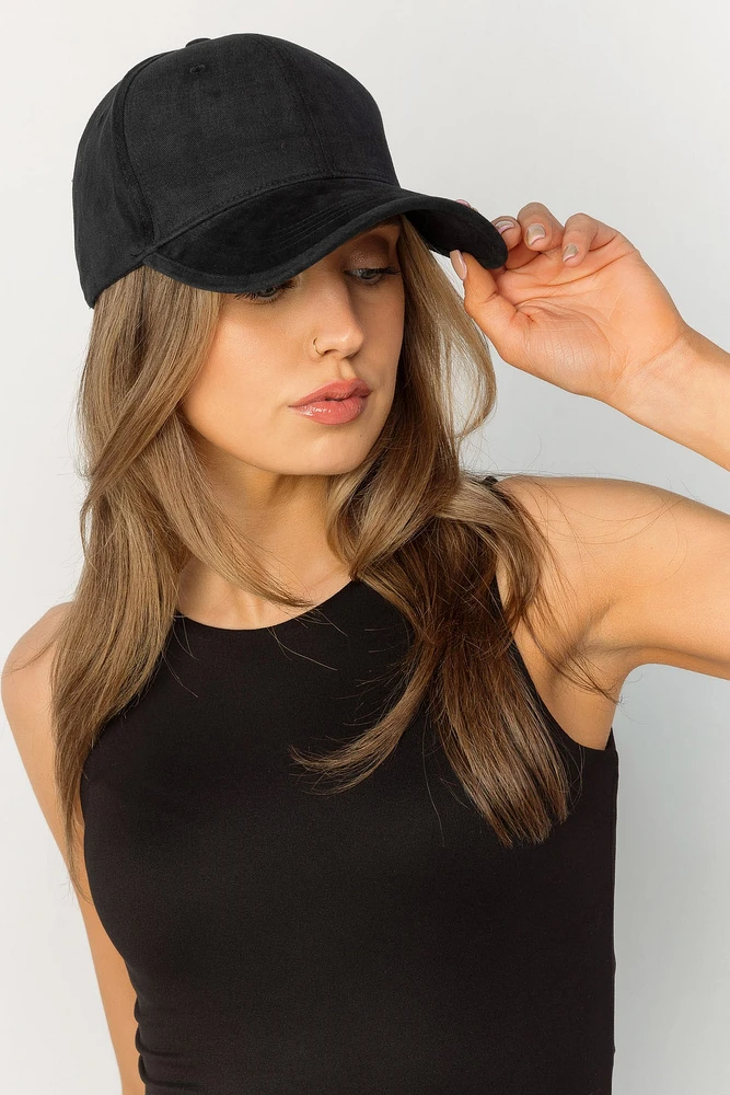 Cotton Brushed Twill Baseball Cap