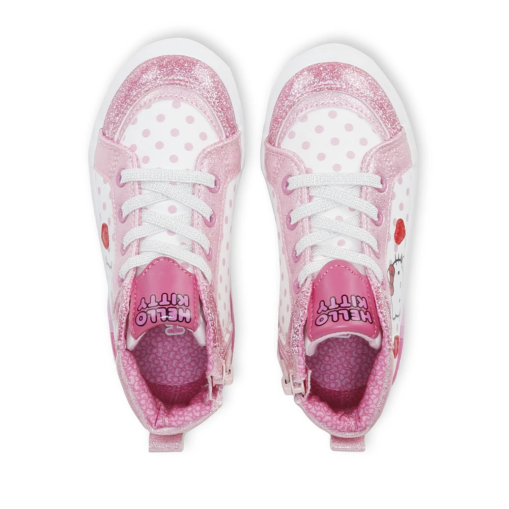 Kids' Hello Kitty Hi Top Sneaker Toddler