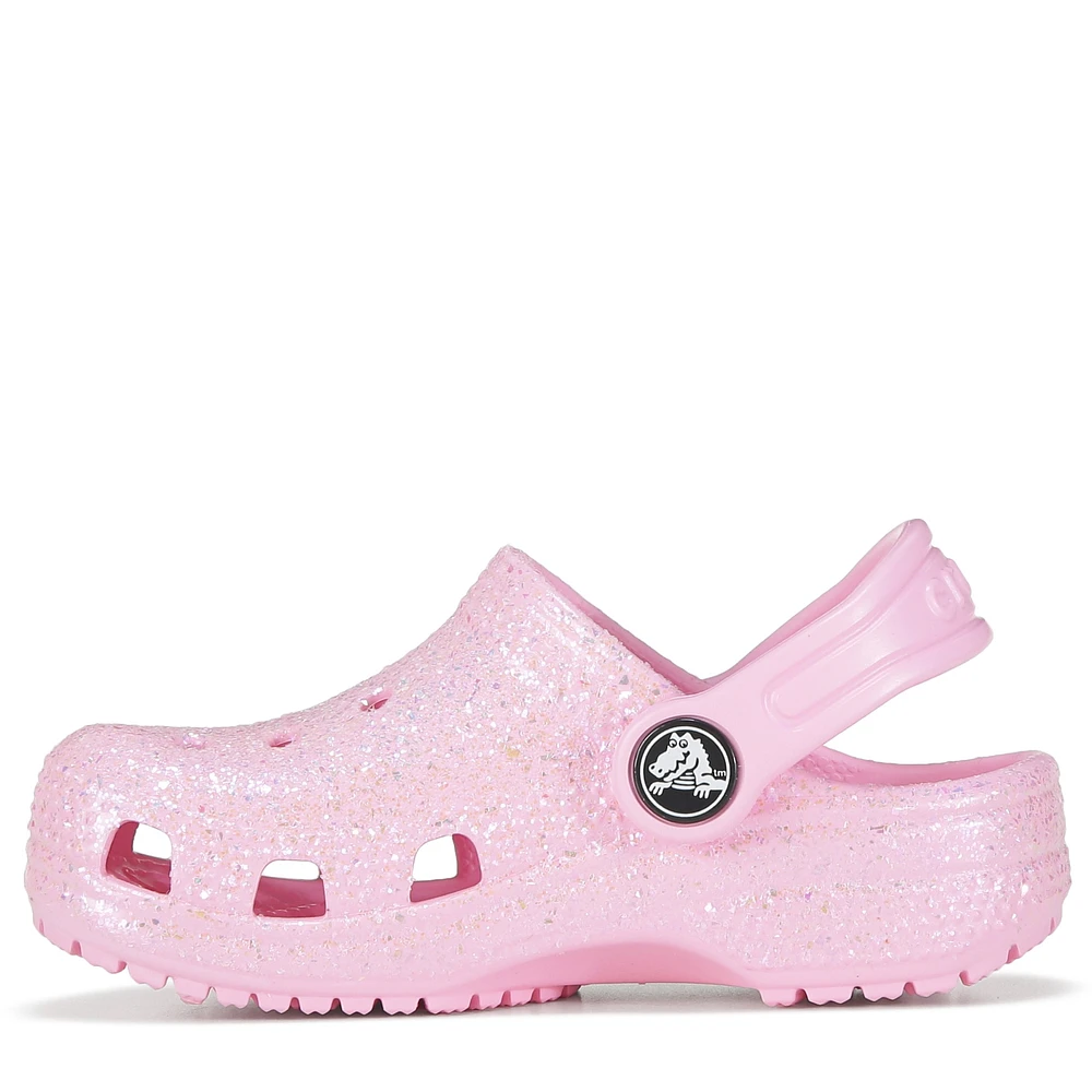 Kids' Glitter Classic Clog Toddler