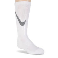 Kids' 6 Pack Medium Everyday Cushioned Crew Socks