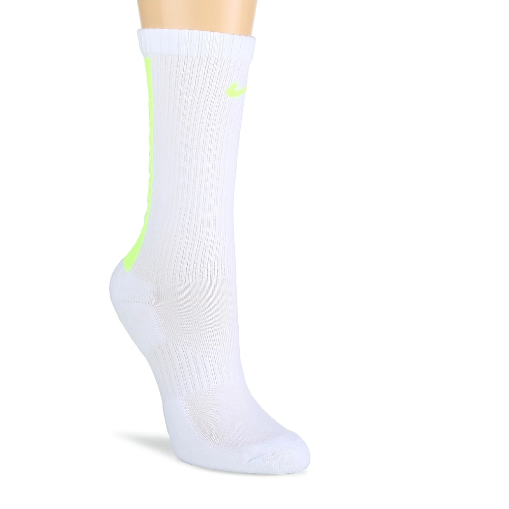 Kids' 6 Pack Medium Everyday Cushioned Crew Socks