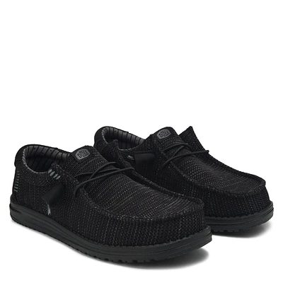 Men's Wally Stretch Sox Medium/Wide Casual Shoe