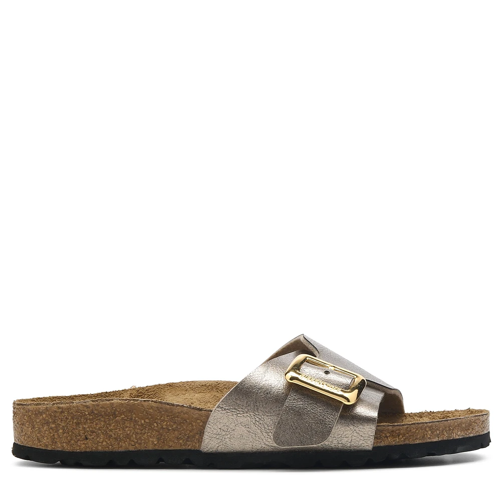 Women's Catalina Luxe Buckle Footbed Sandal