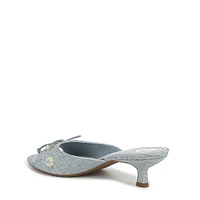 Women's Olliefleur Kitten Heel Mule