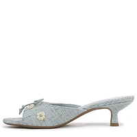Women's Olliefleur Kitten Heel Mule