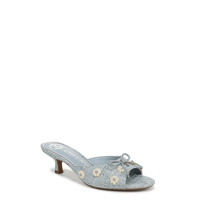 Women's Olliefleur Kitten Heel Mule