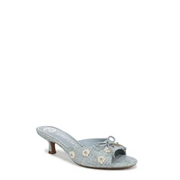 Women's Olliefleur Kitten Heel Mule