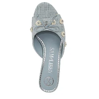 Women's Olliefleur Kitten Heel Mule