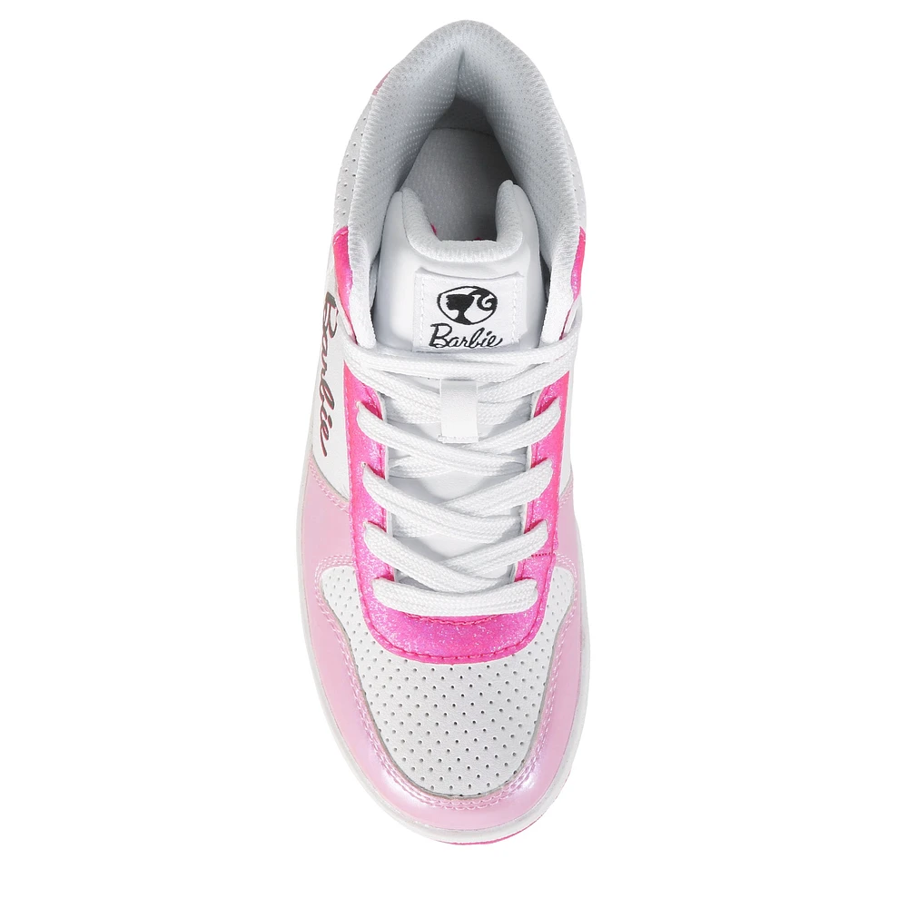 Kids' Barbie High Top Sneaker Little Kid