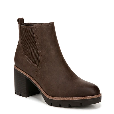 Women's Madalynn Gore Block Heel Bootie