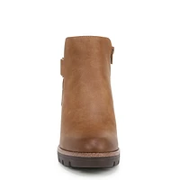 Women's Madalynn Buckle Block Heel Bootie