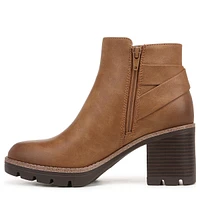 Women's Madalynn Buckle Block Heel Bootie