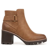 Women's Madalynn Buckle Block Heel Bootie