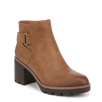 Women's Madalynn Buckle Block Heel Bootie