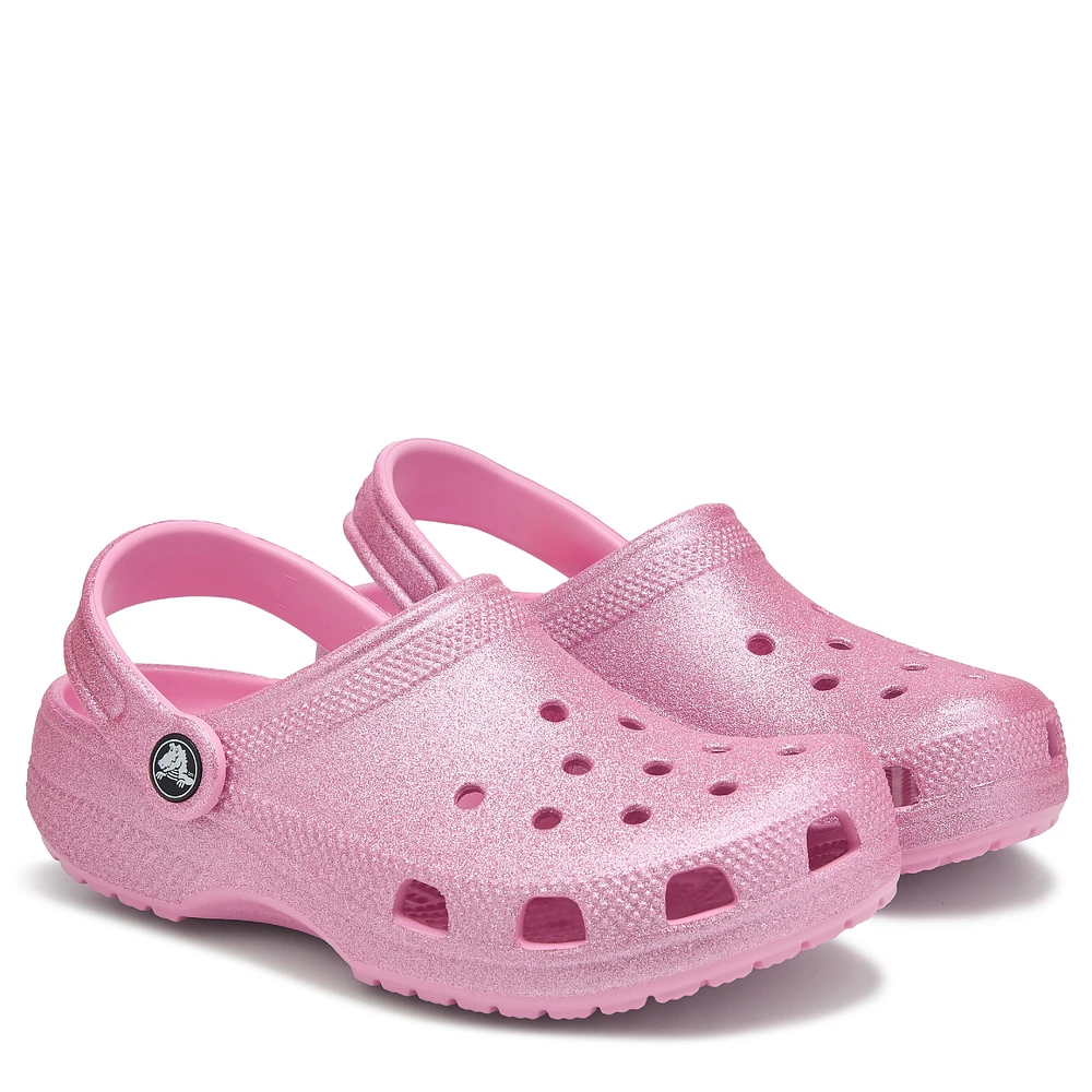 Kids' Glitter Classic Clog Little/Big Kid