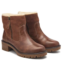 Women's Cashmere Zip Up Boot