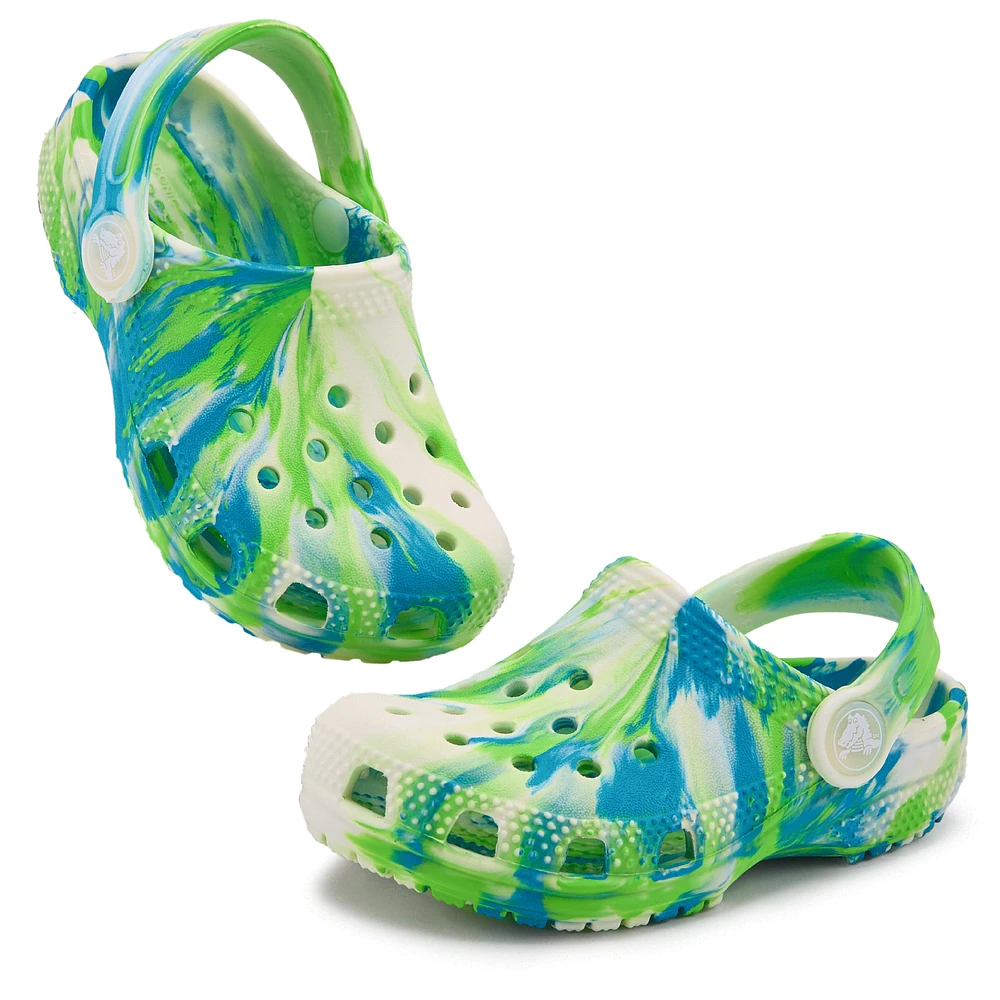 Kids' Marbled Glow the Dark Classic Clog Toddler