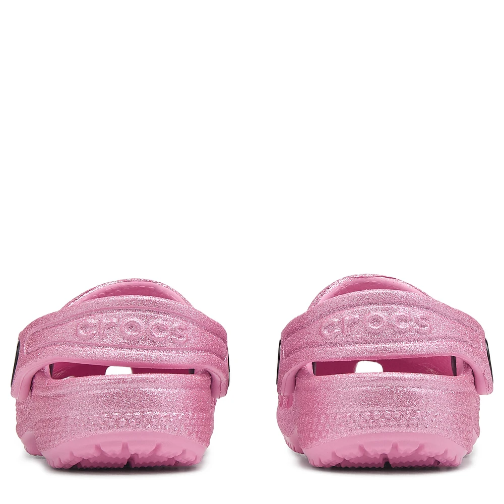 Kids' Glitter Classic Clog Toddler