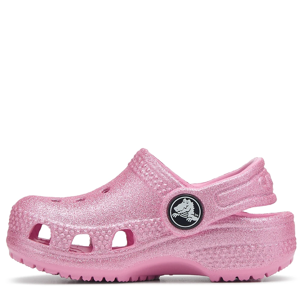 Kids' Glitter Classic Clog Toddler