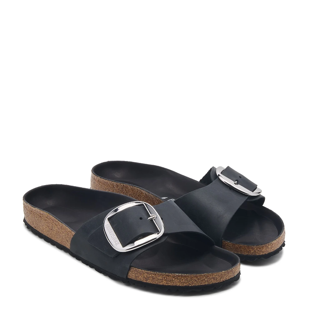 Women's Madrid Big Buckle Footbed Sandal