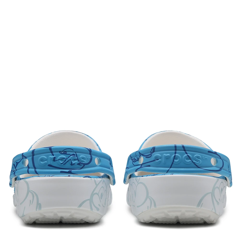 Kids' Smurfs Classic Clog Little/Big Kid