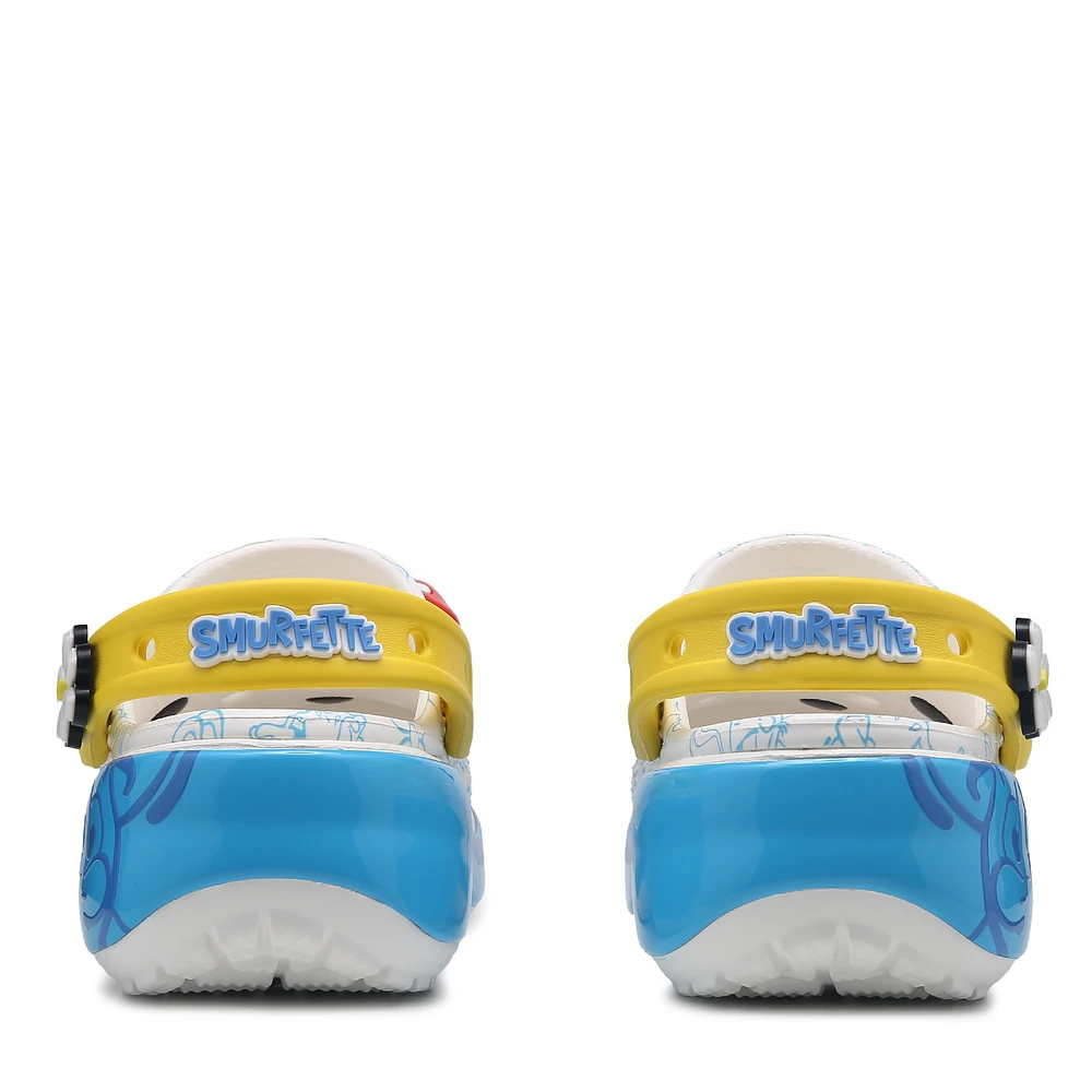 Women's Smurfs Classic Platform Clog