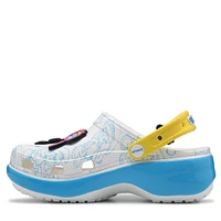 Women's Smurfs Classic Platform Clog