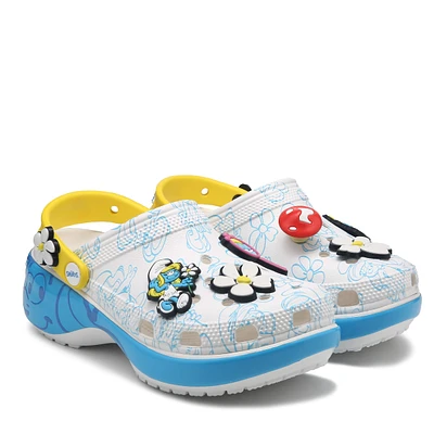 Women's Smurfs Classic Platform Clog