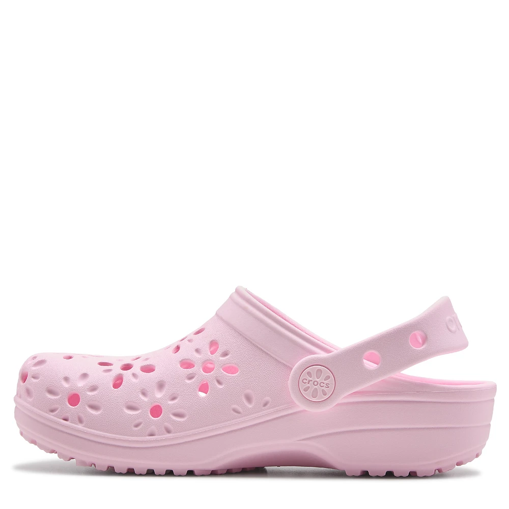 Kids' Classic Flower Cut Out Clog Little/Big Kid