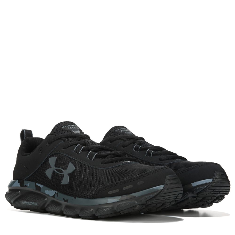 Under Armour Men's Charged Assert 8 Running Shoe, Black (002)/Black, 7  X-Wide : : Clothing, Shoes & Accessories