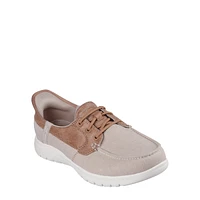 Women's On-the-Go Medium/Wide Slip Boat Shoe