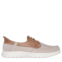 Women's On-the-Go Medium/Wide Slip Boat Shoe