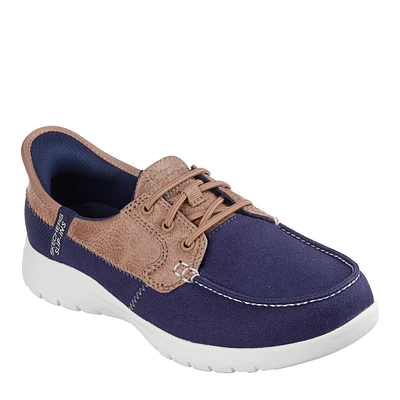 Women's On-the-Go Medium/Wide Slip Boat Shoe
