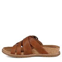 Women's Georgette Footbed Slide Sandal