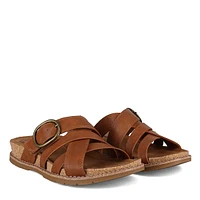 Women's Georgette Footbed Slide Sandal