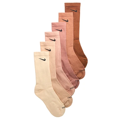 6 Pack Medium Everyday Plus Cushion Crew Socks
