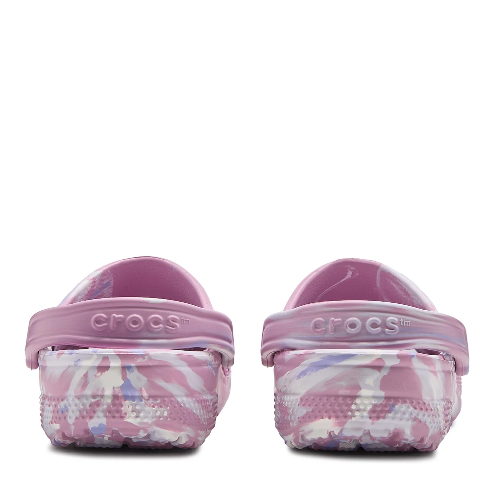 Marbled Classic Clog