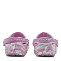 Marbled Classic Clog