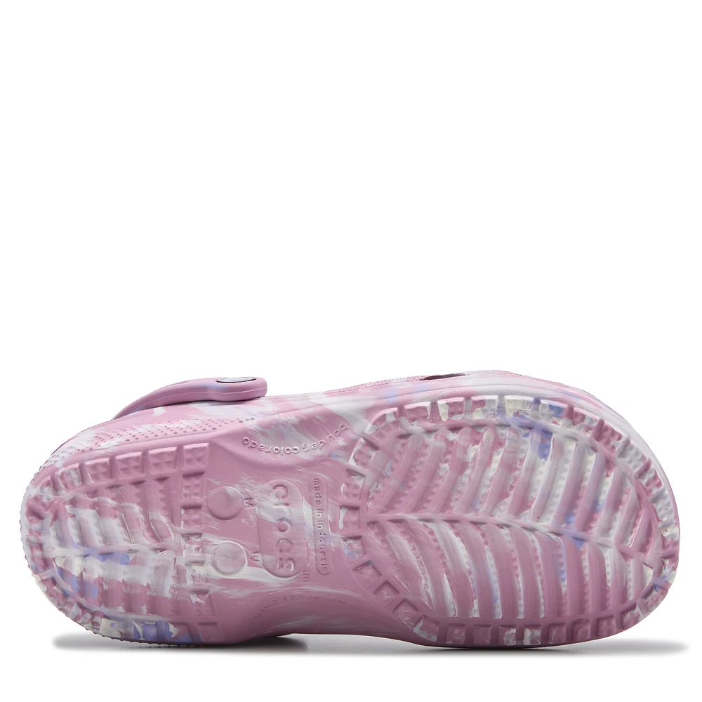 Marbled Classic Clog