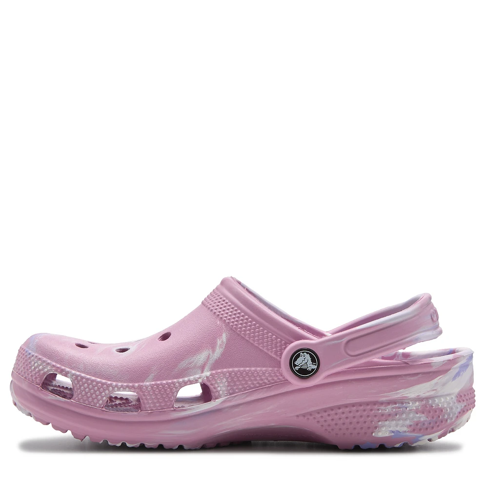 Marbled Classic Clog