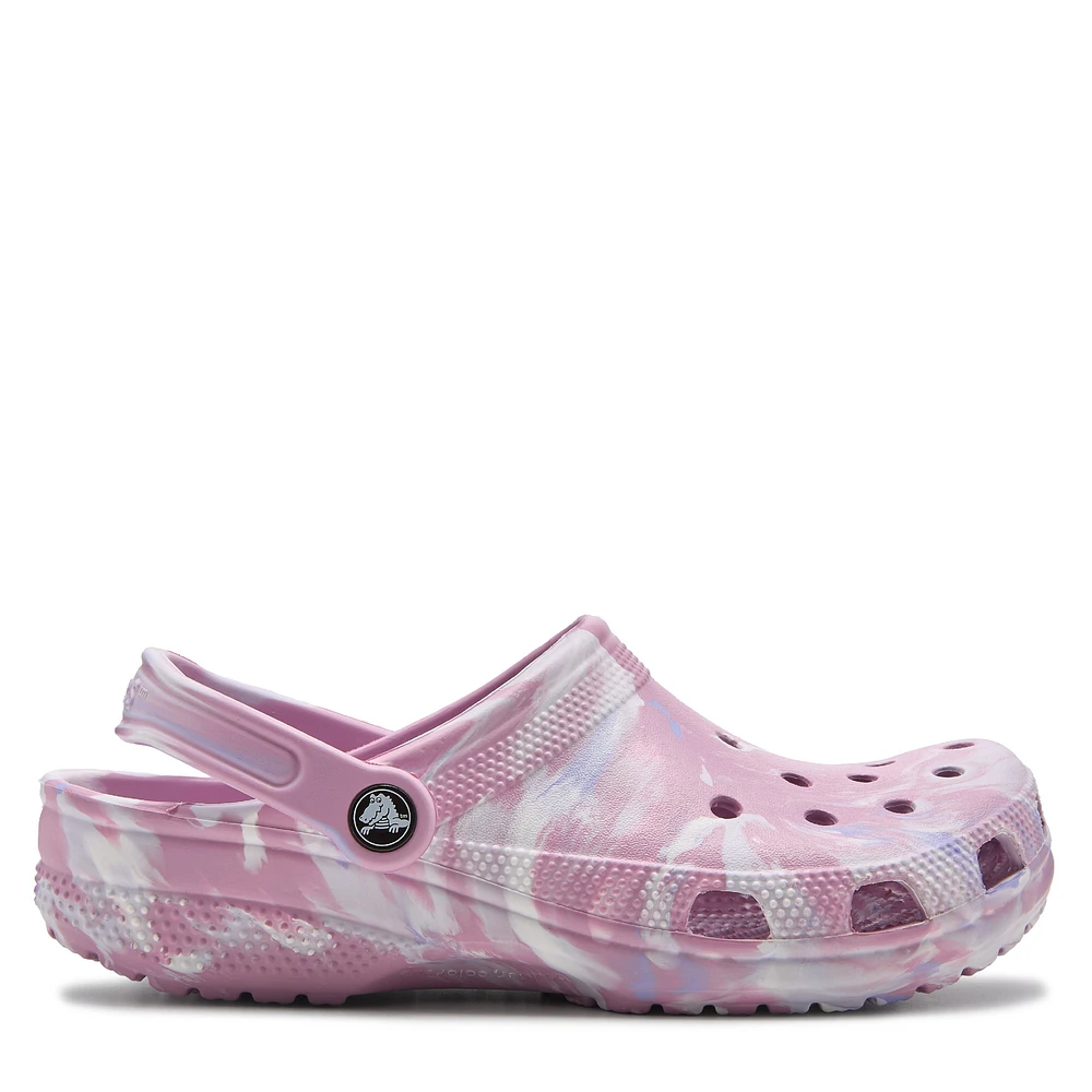 Marbled Classic Clog