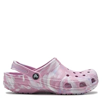 Marbled Classic Clog