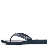 Women's Meditation Evening Shine Flip Flop Sandal