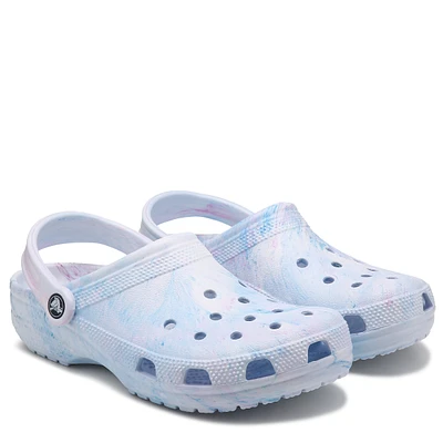 Watercolor Marbled Clog