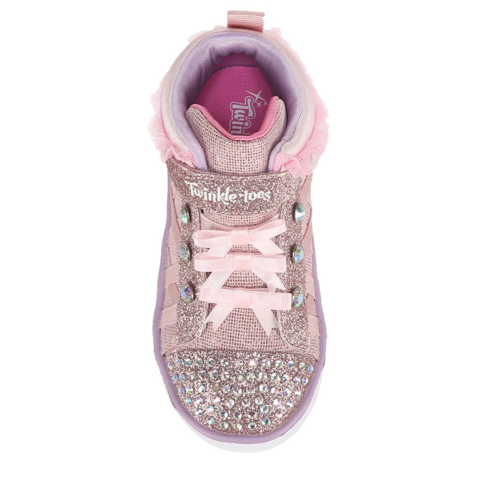 Skechers Kids' Twinkle Toes High Top Sneaker Toddler/Little Kid