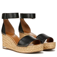 Women's Clemens Raffia Espadrille Wedge Sandal