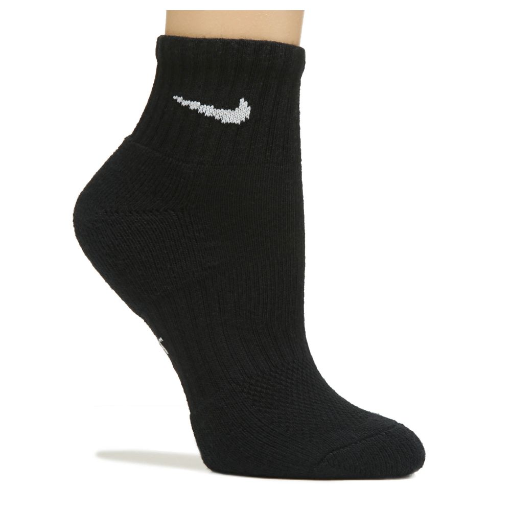 Kids' 6 Pack Youth Medium Cushioned Ankle Socks