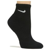 Kids' 6 Pack Youth Medium Cushioned Ankle Socks