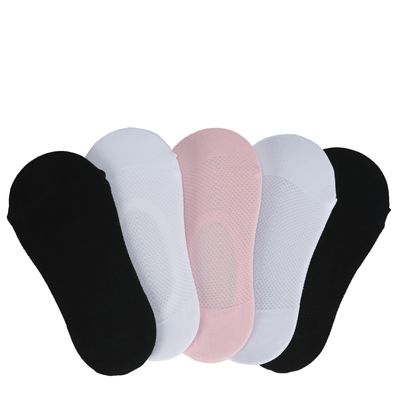 5-pack Non-slip Socks - Dark gray/gray melange - Kids
