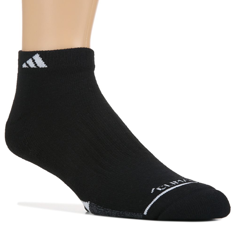 Adidas Men's 3 Pack Cushioned II Low Cut Socks